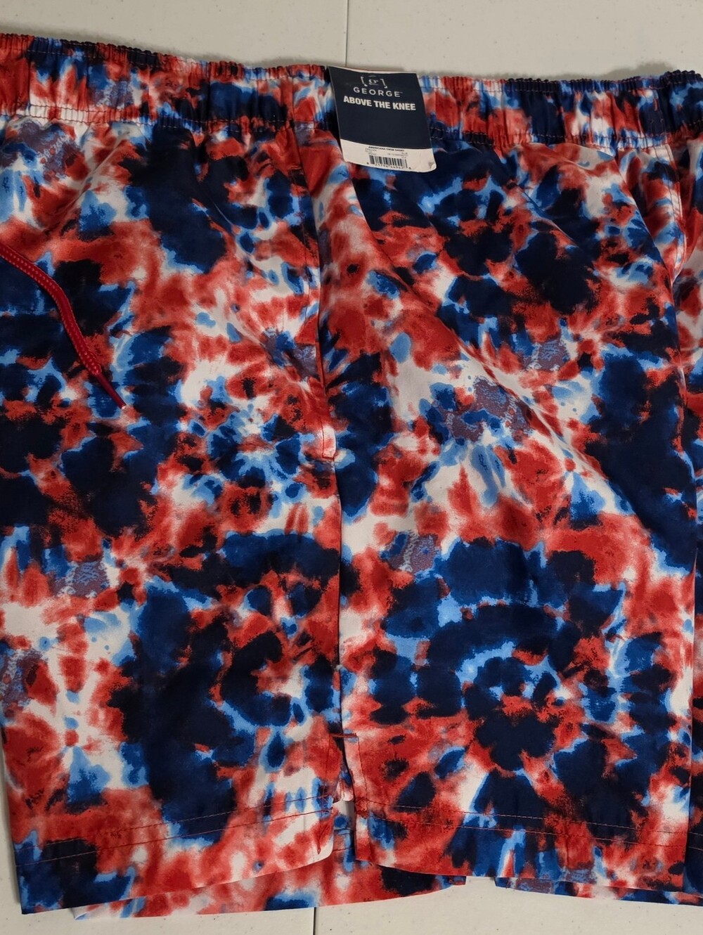 NWT men swimming trunks above the knee George size M - Picture 3 of 3